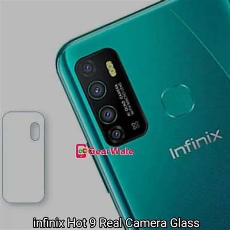 Infinix Hot 9 Camera Bump Tempered Glass Protector