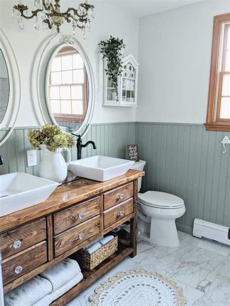 8 Pretty Cottage & Country Bathroom Ideas You Should Copy • The Budget Decorator