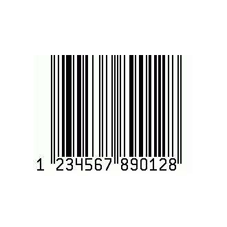 EAN-13 free barcode generator with bar width reduction (vector PDF, AI, EPS)