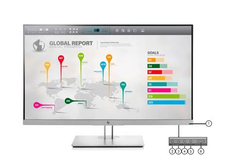 2K (2560x1440) HP EliteDisplay E273q 27-inch Monitor IPS type-c DP HDMI ...