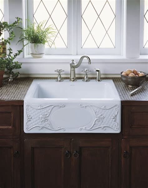 Cupboards Kitchen and Bath: Apron Sink Trends - Kohler