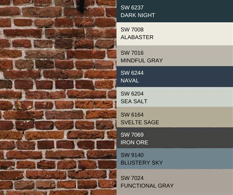 11 Paint Colors That Compliment Red Brick House - NISH E-Design | Red brick house exterior, Red ...