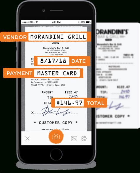 Scan Receipts Into Spreadsheet regarding Receipt Scanning App For Iphone And Android The Neat ...