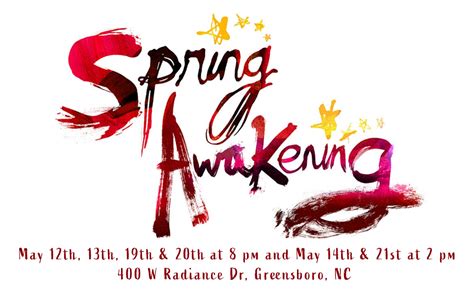 Spring Awakening - Triad Pride Performing Arts