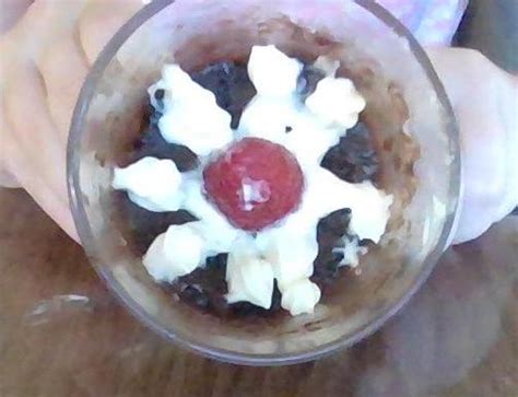 Brownie Mix Mug Cake With Orange Juice and Cream Cheese Frosting on Top. : 4 Steps - Instructables