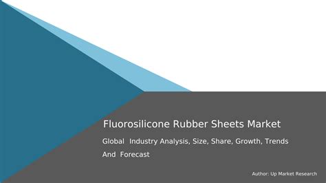 Fluorosilicone Rubber Sheets Market Research Report 2016-2031