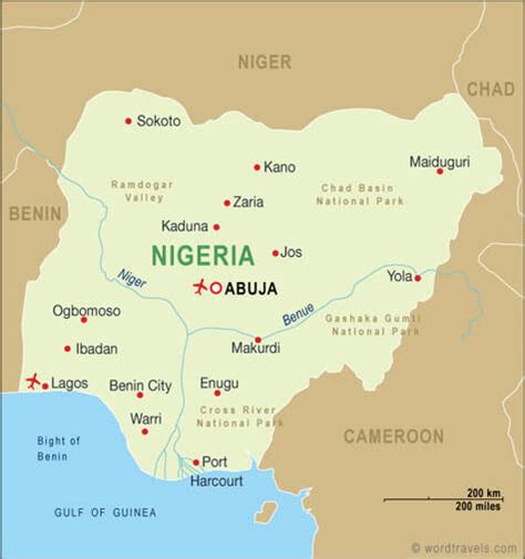 Nigeria Map