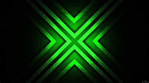 Black and green X-pattern decor, abstract HD wallpaper | Wallpaper Flare