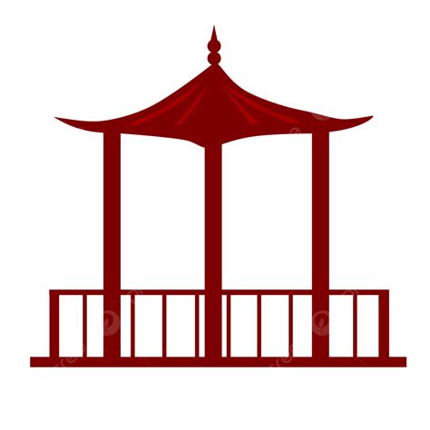 Pavilion Clipart Hd PNG, Hand Drawn Pavilion Pavilion Vector Map, Pavilion Vector, Gazebo ...