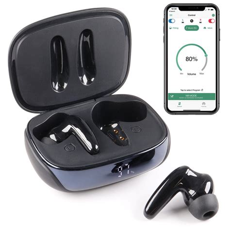 Rechargeable Bluetooth Hearing Aids Customizable with APP | In the Ear – SMART Hearing Aid