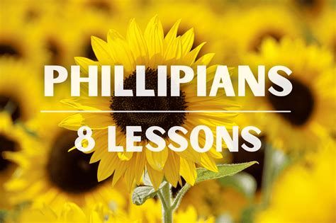 Philippians Bible Study Guide - 8 Free Online Lessons With Questions