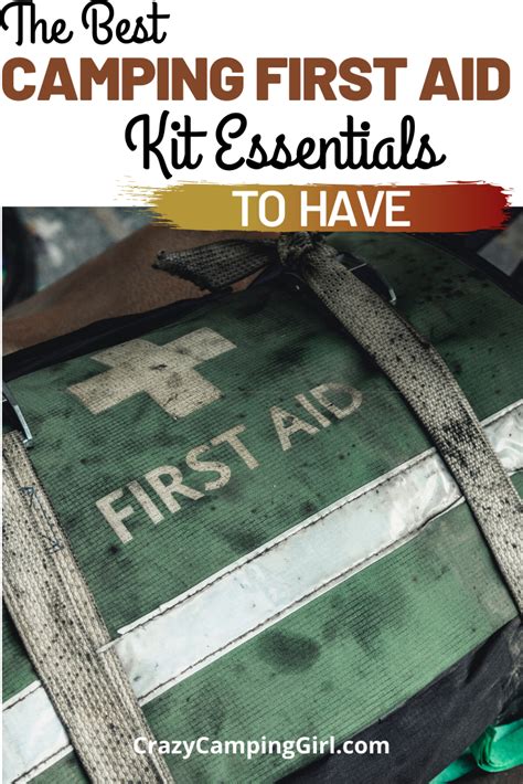 Camping First Aid Kit Essentials - Crazy Camping Girl