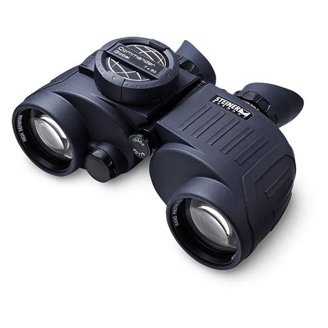 Steiner Commander Global 7×50 Marine Binoculars with Compass | Binoculars Store