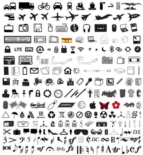 150+ Free Vector Pictogram Icons, Signs and Symbols Free Vector ...