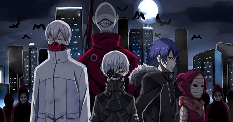 Tokyo ghoul opening all characters - fcmasa