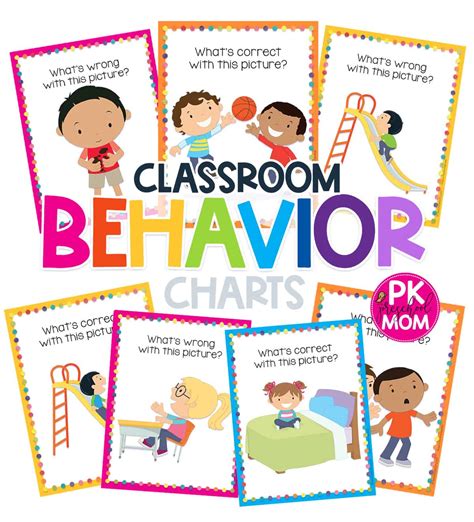 Preschool Behavior Chart Template