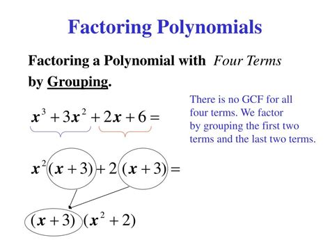 PPT - Factoring Polynomials PowerPoint Presentation, free download - ID:326069