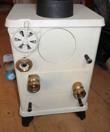 A stainless steel back boiler for your small wood burning stove