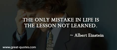 Mistakes Are Lessons Learned Quotes. QuotesGram