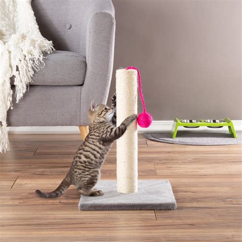 Cat Scratching Post– Scratcher for Cats and Kittens by PETMAKER (17 Inch) - Walmart.com