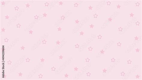 cute pink star shape on pink background, perfect for wallpaper, backdrop, postcard, background ...