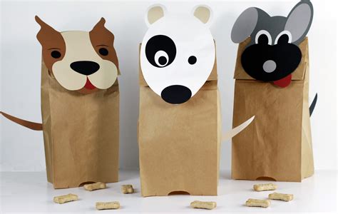 Adorable Doggie Paper Bag Puppets — EPC Crafts