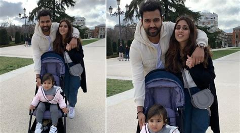 Rohit Sharma Misses Wife Ritika and Daughter Samaira on Christmas 2020, Shares Adorable Picture ...