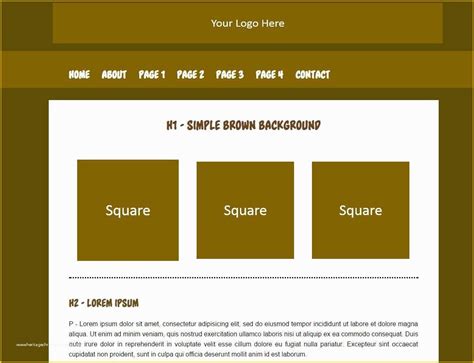 Ecommerce Website Templates Free Download HTML with Css Of Basic HTML Templates ...