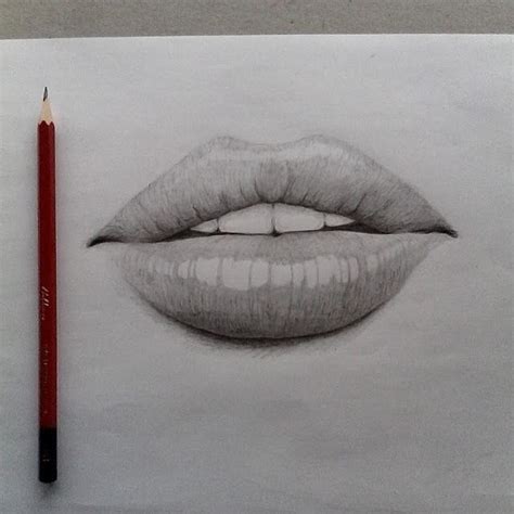 20+ Amazing Lip Drawing Ideas & Inspiration - Brighter Craft | Lip drawing, Realistic drawings ...