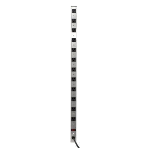 12 Outlet 15 Amps 36" Inch UL Listed Power Strip with Sturdy Aluminum — BSA Trading Inc