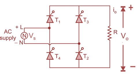 What is Single Phase Full Wave Controlled Rectifier? Working, Circuit Diagram & Waveform ...