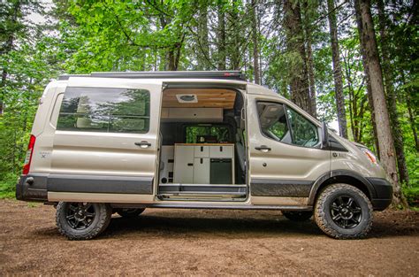 2019 4WD Ford Transit Campervan with 5 Seat Belts — Axis Vehicle Outfitters