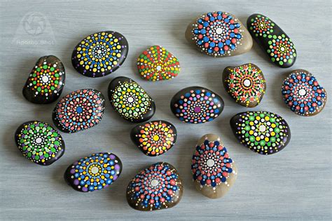 DIY Mandala Stone Art ~ Dotillism ~ Part 1 ~ Flavors N Colors