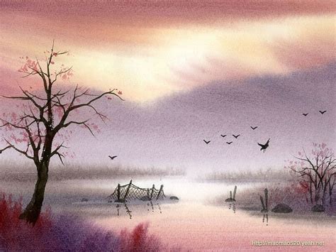 Natural Scenery Painting at PaintingValley.com | Explore collection of Natural Scenery Painting