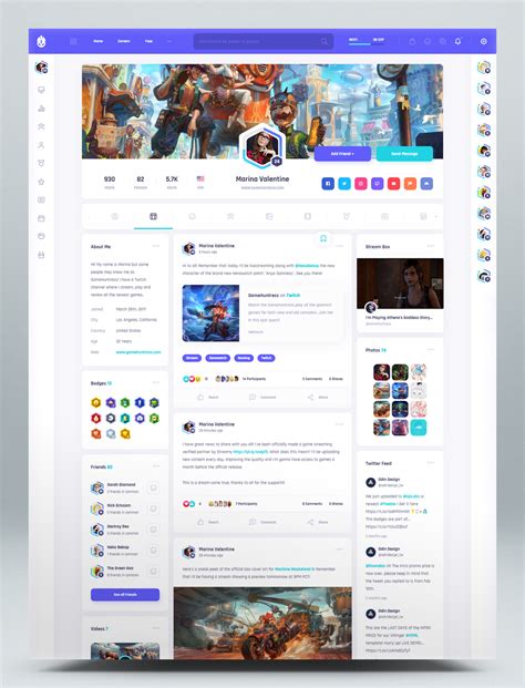 Social Community HTML Template - ksioks