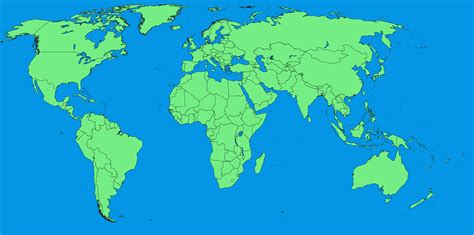 File:A large blank world map with oceans marked in blue-edited.png