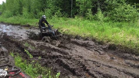 Can-Am Renegade 1000 XMR mudding ! - YouTube