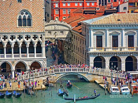 Bridge of sighs Venice Italy Photograph by Wilf Doyle