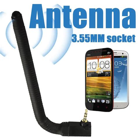 New Wireless TV Sticks GPS TV Mobile Cell Phone Signal Strength Booster Antenna 5dbi 3.5mm Male ...