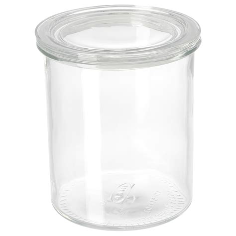 IKEA 365+ jar with lid, glass, 57 oz - IKEA