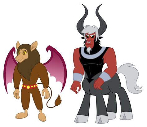 Prince Scorpan and Prince Tirek by AleximusPrime on DeviantArt