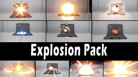 VFX Explosion Pack in Visual Effects - UE Marketplace