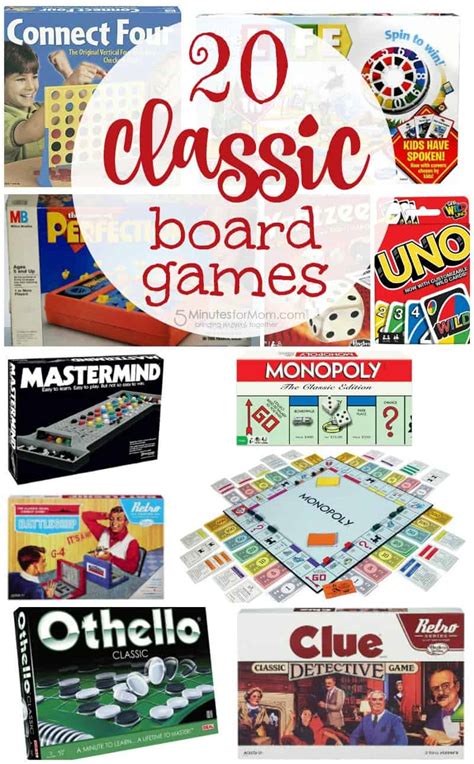 Top 20 Classic Family Board Games You Must Play With Your Kids - 5 Minutes for Mom