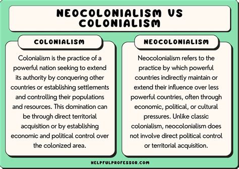 Neocolonialism vs Colonialism (7 Examples & Differences) (2024)