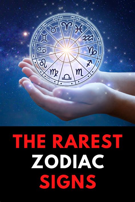 The Rarest Zodiac Signs: Is It You? - Insight state