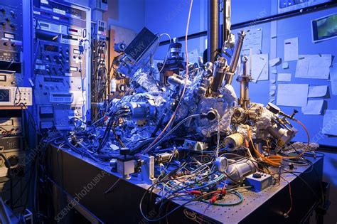 Scanning tunneling microscope, IBM research - Stock Image - C040/4978 - Science Photo Library