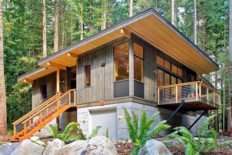 Prefab Cabin Series | Modern cabin, Prefab modular homes, Modern prefab homes