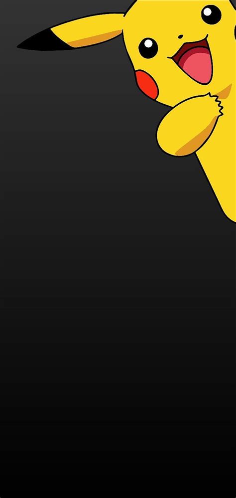 Pikachu, black background, HD phone wallpaper | Peakpx