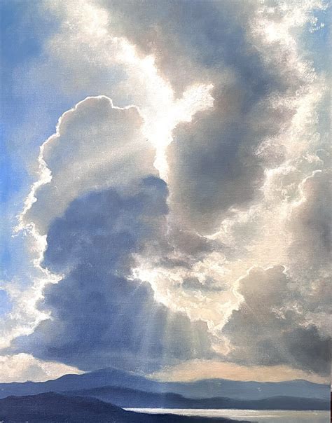 Exquisite Oil Paintings Capture the Beauty of Cloudy Skies | My Modern Met