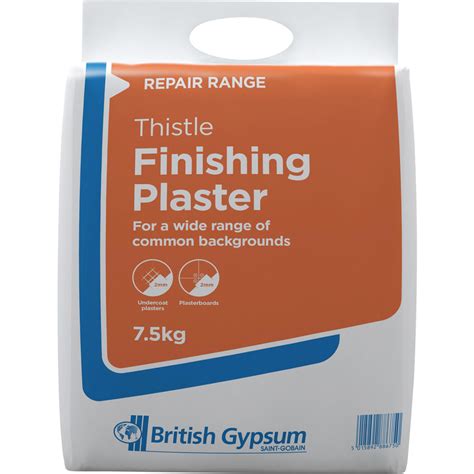 Thistle Finishing Plaster 7.5kg | Toolstation